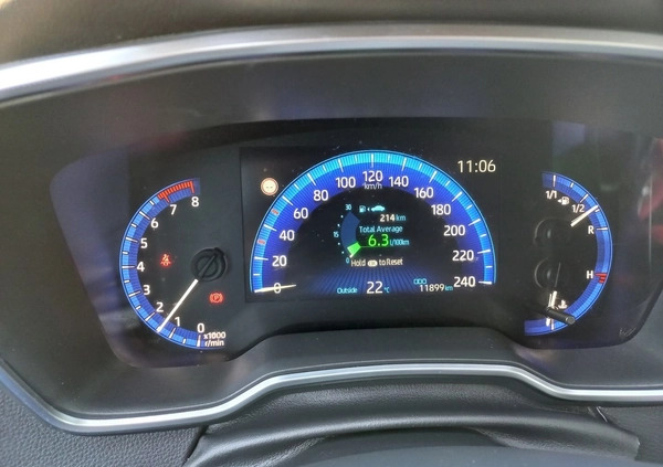 Toyota Corolla cena 102800 przebieg: 11912, rok produkcji 2022 z Trzebinia małe 79